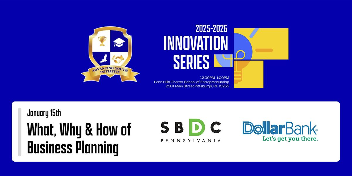 AYI Workshop Series 3\/5  "What, Why & How of Business Planning"