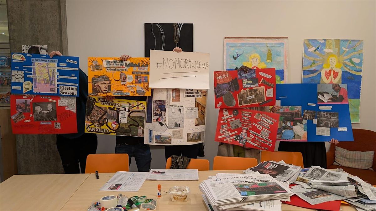 #nomorenews Community Art Workshop