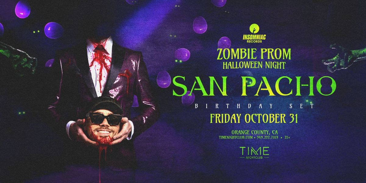 Zombie Prom Halloween Night: San Pacho