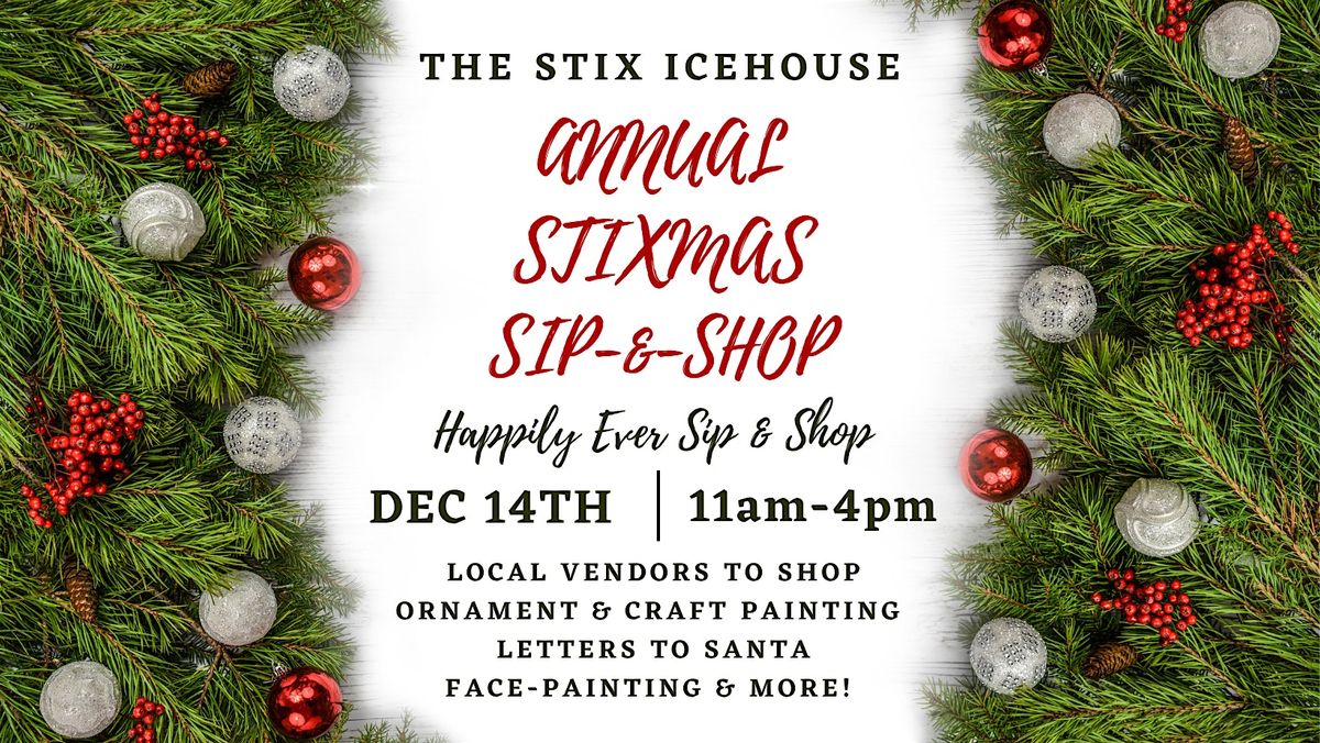 Mckinney Annual Stixmas Sip & Shop