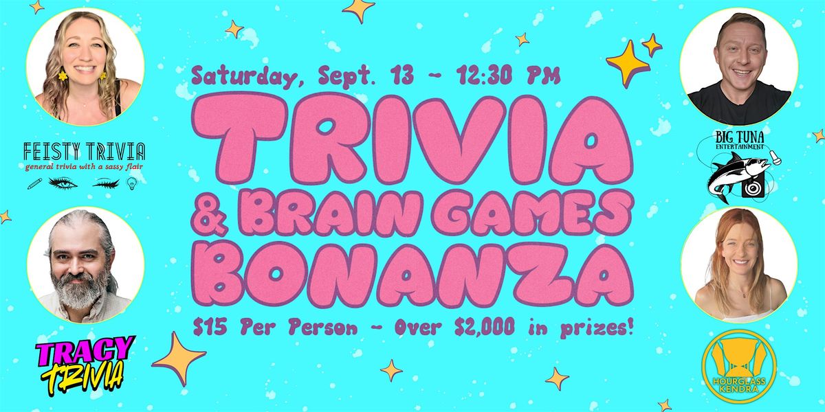 Trivia & Brain Games Bonanza at Hourglass Brewing