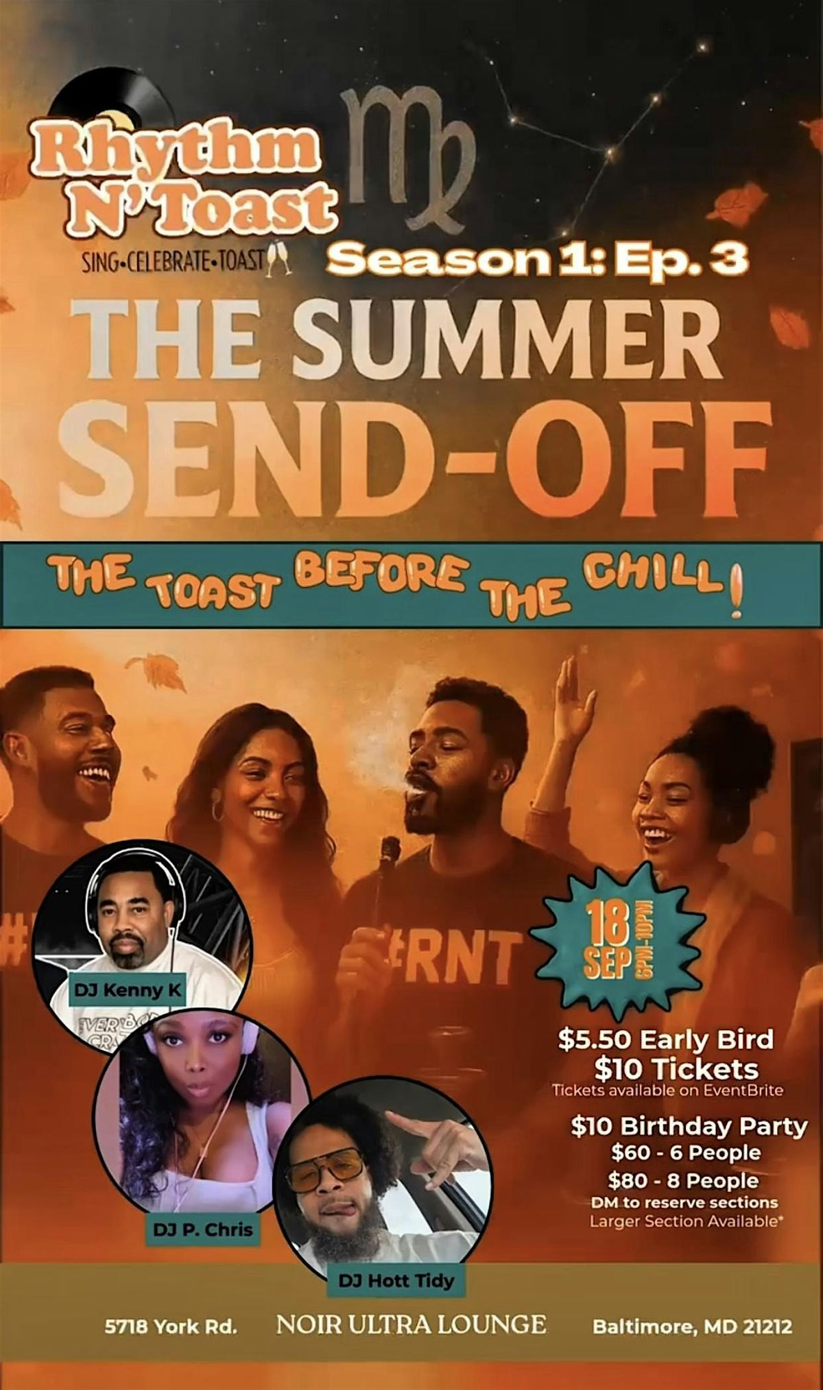 Rhythm N\u2019Toast: Episode 3 - The Summer Send Off!