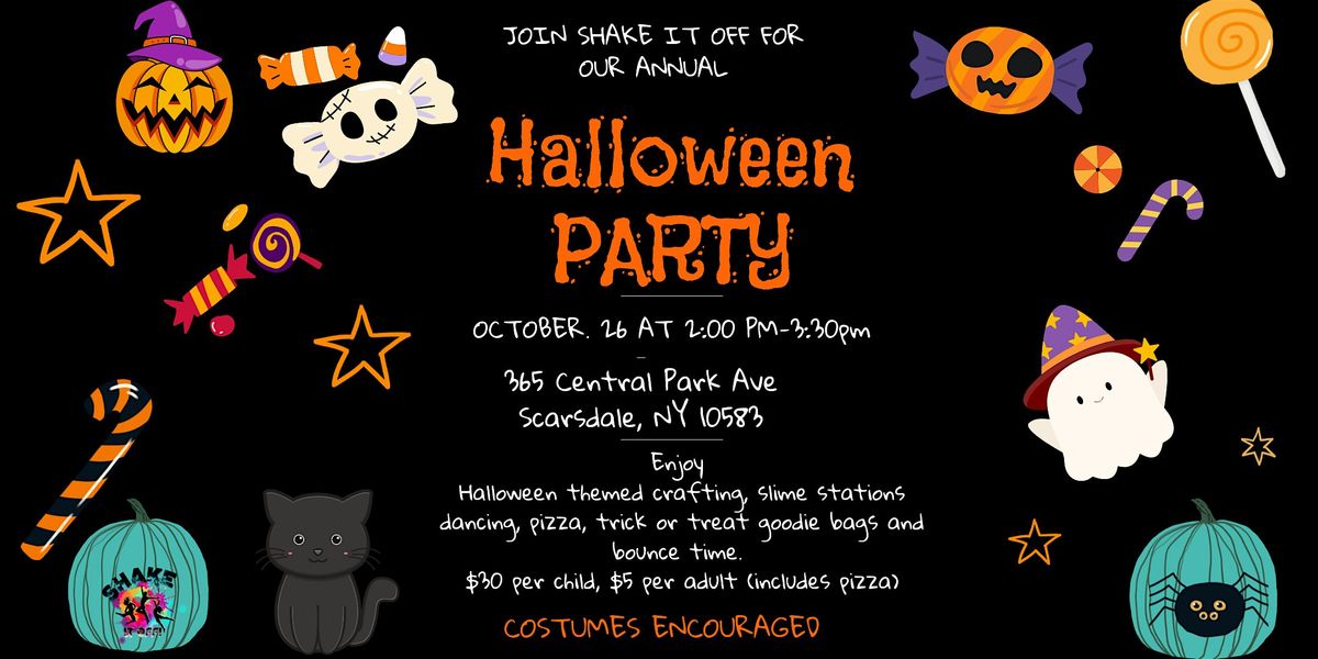 Shake it Off's Annual Halloween Party 2025