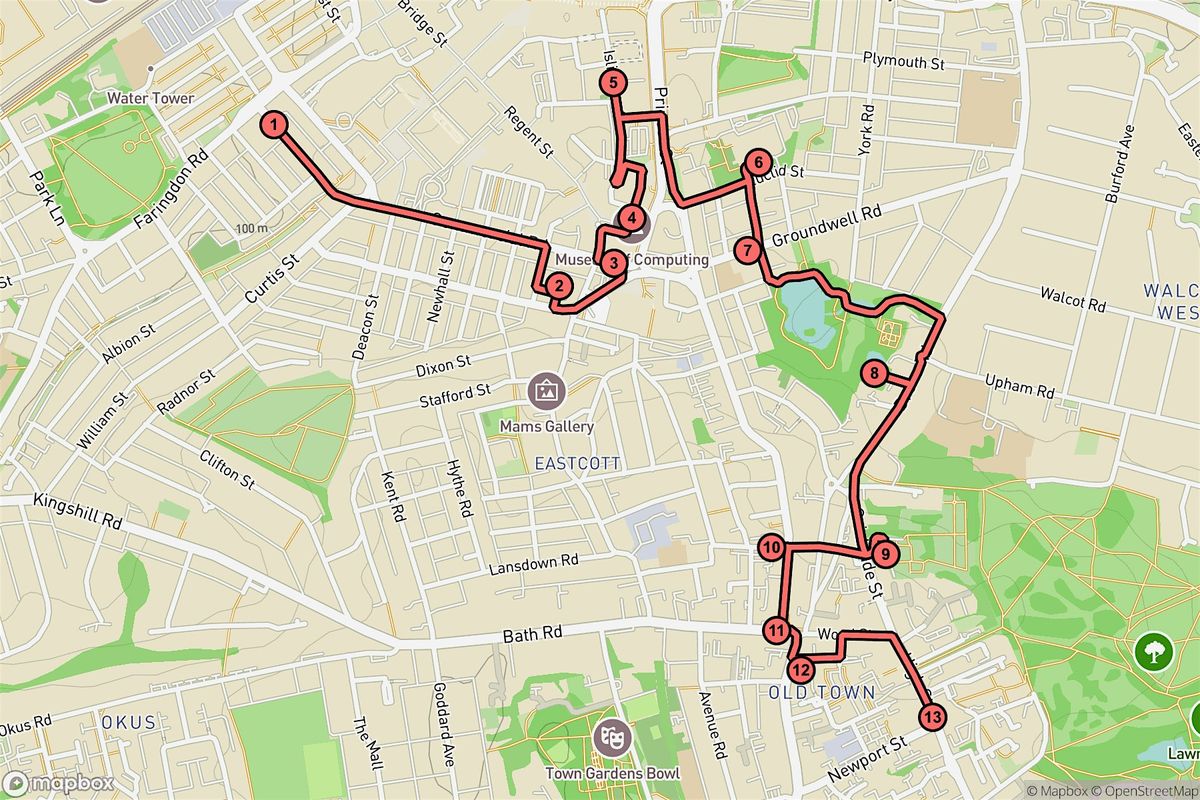 Swindon Audio Tour: Swindon\u2019s Unexpected Heritage Trail