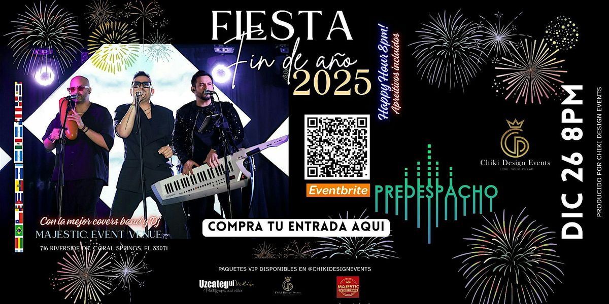 Fiesta de fin de a\u00f1o (8pm - 2am)