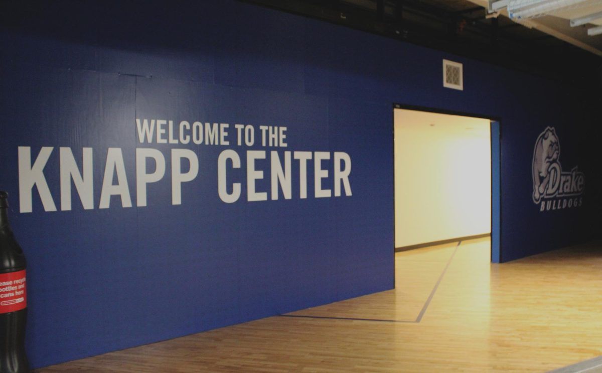 North Dakota State Bison at Drake Bulldogs Mens Basketball at Drake Knapp Center