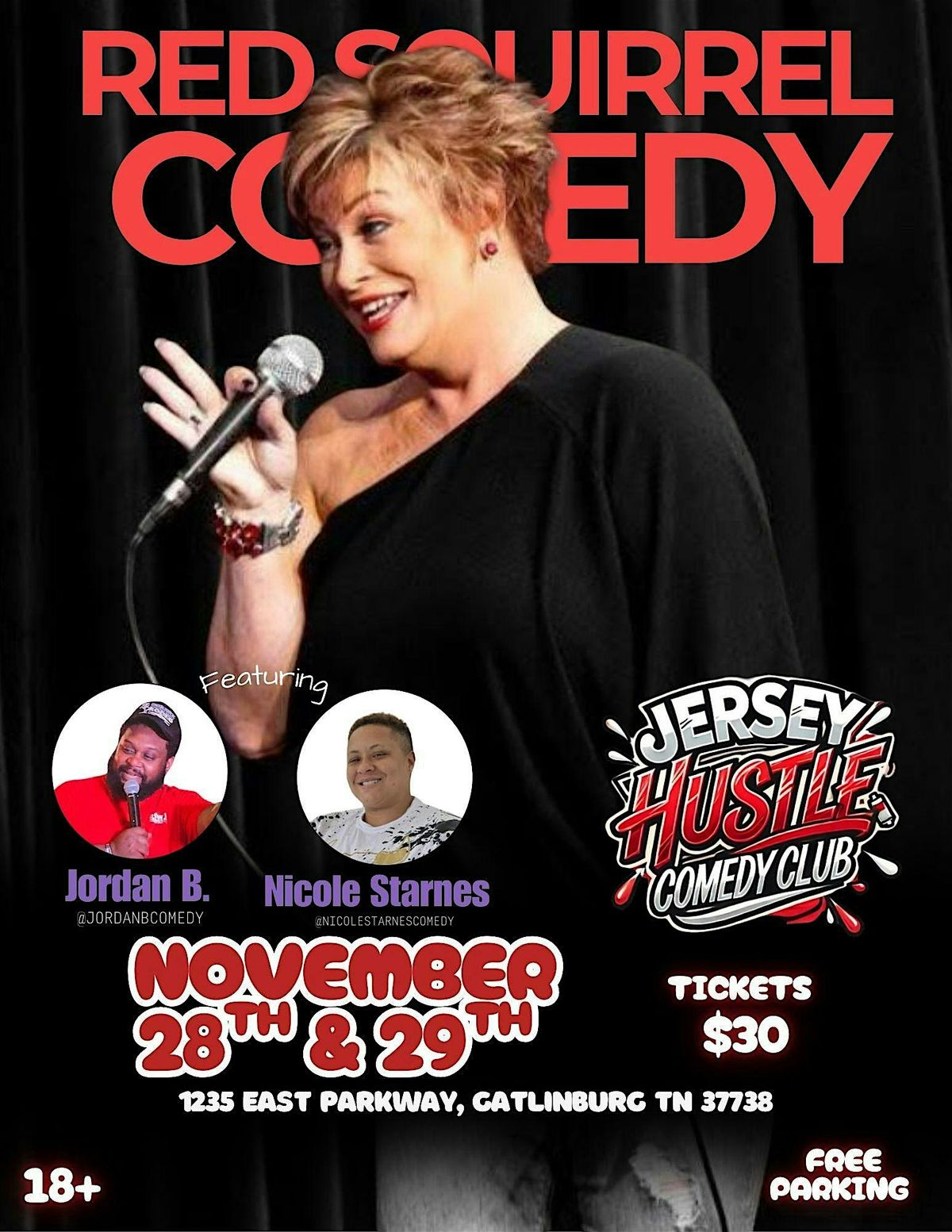 Red Squirrel Comedy Night