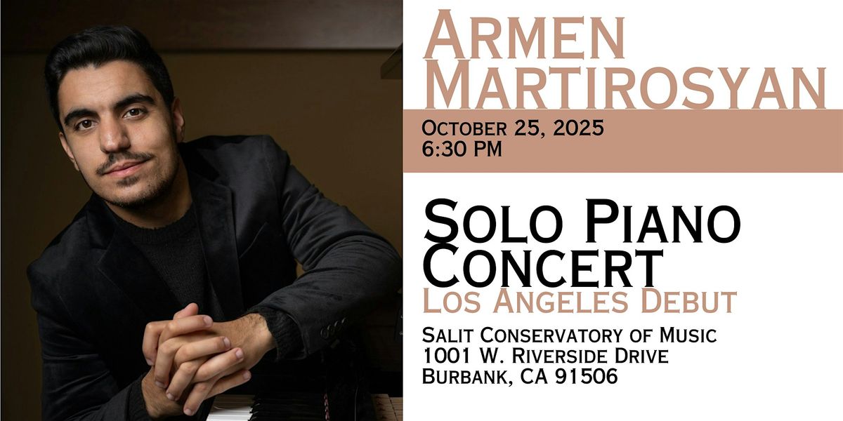 Solo Piano Concert | LA Debut