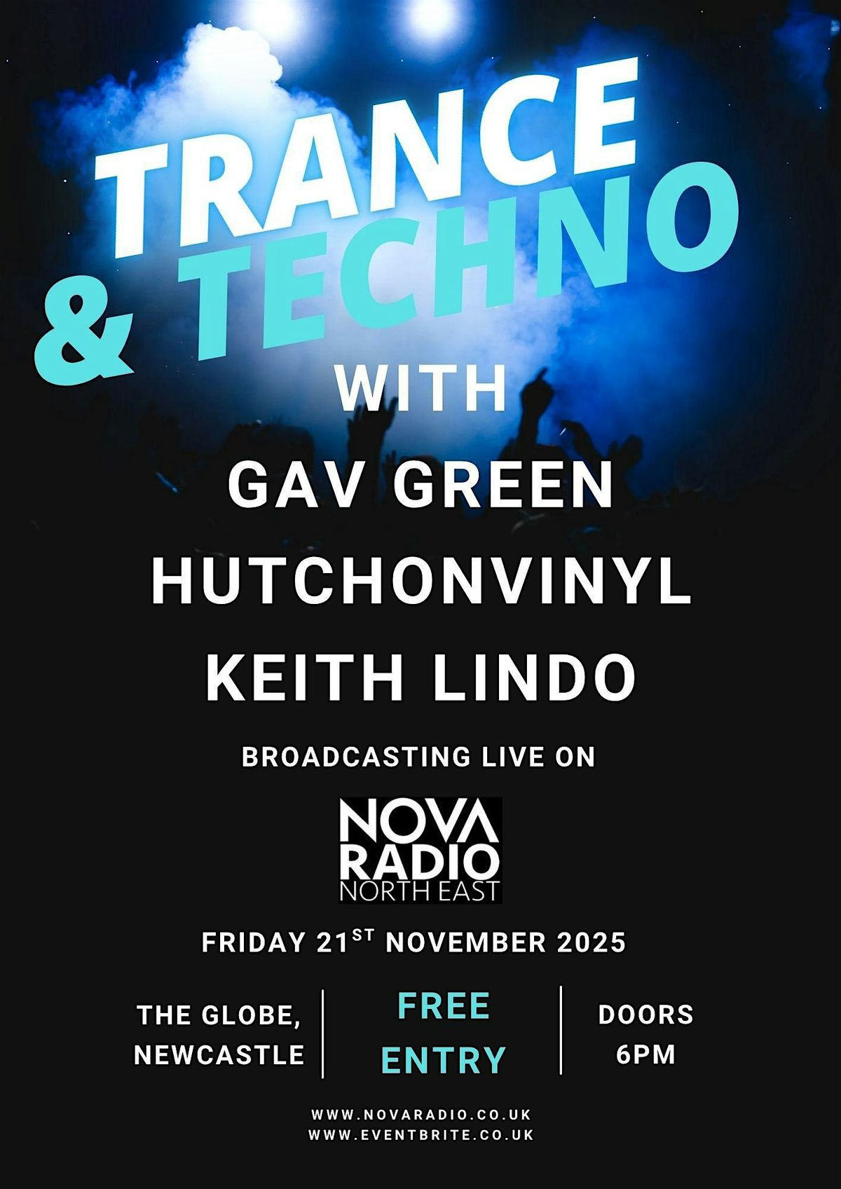 Weekend Warmup Up live @ The Globe