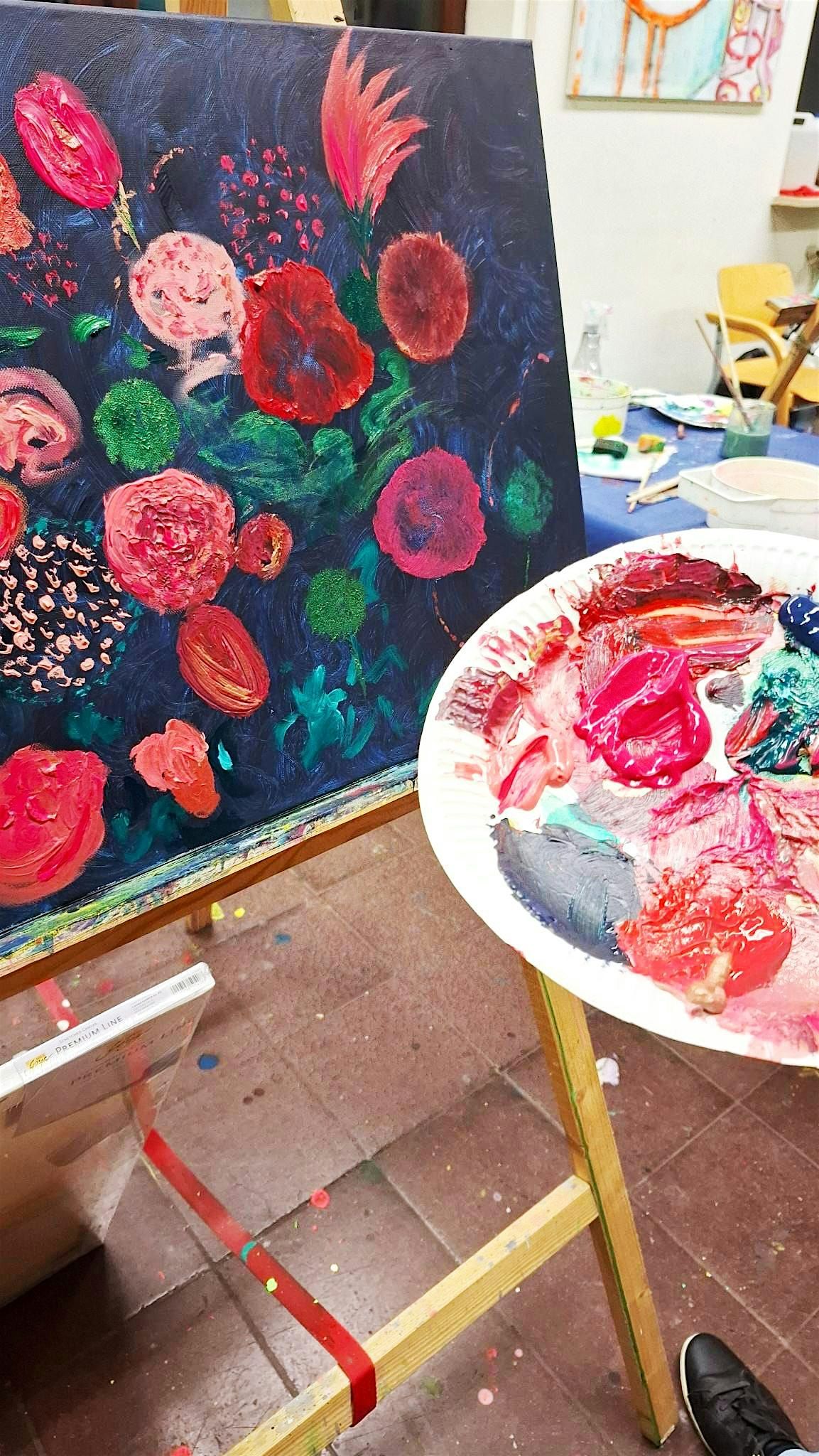 Intuitives Malen! mit Acryl