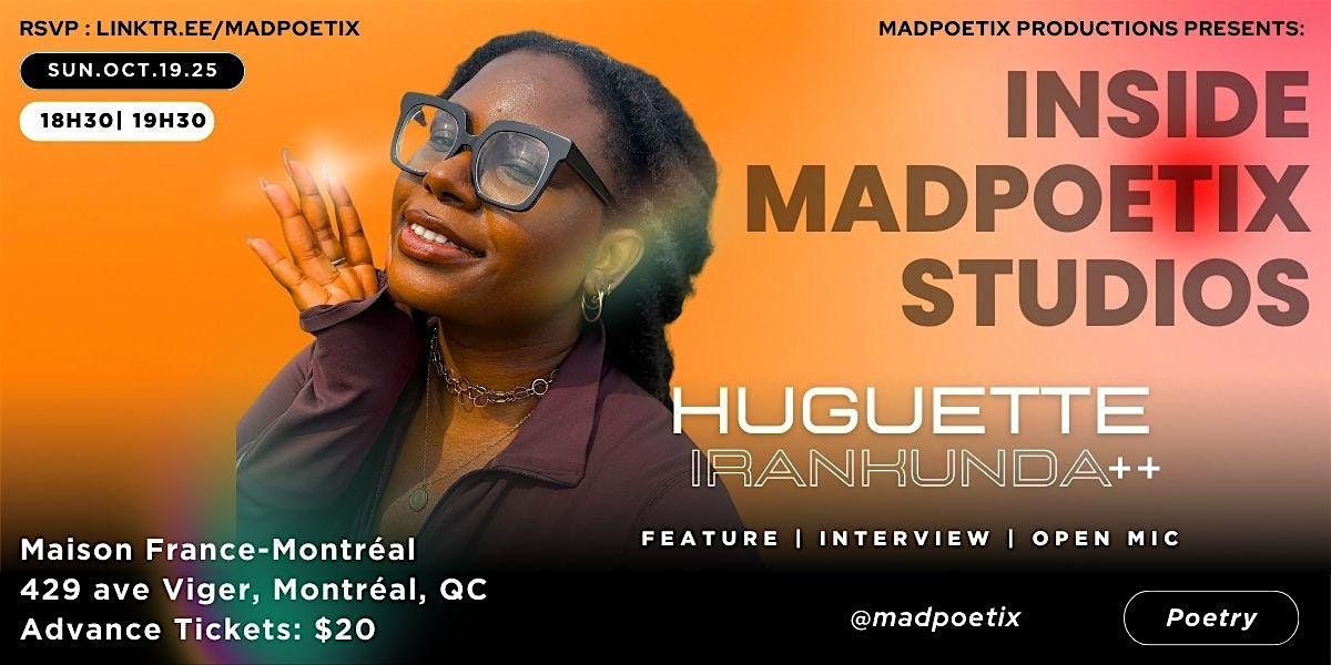 Inside Madpoetix Studios (Open Mic) ft. Huguette Irankunda