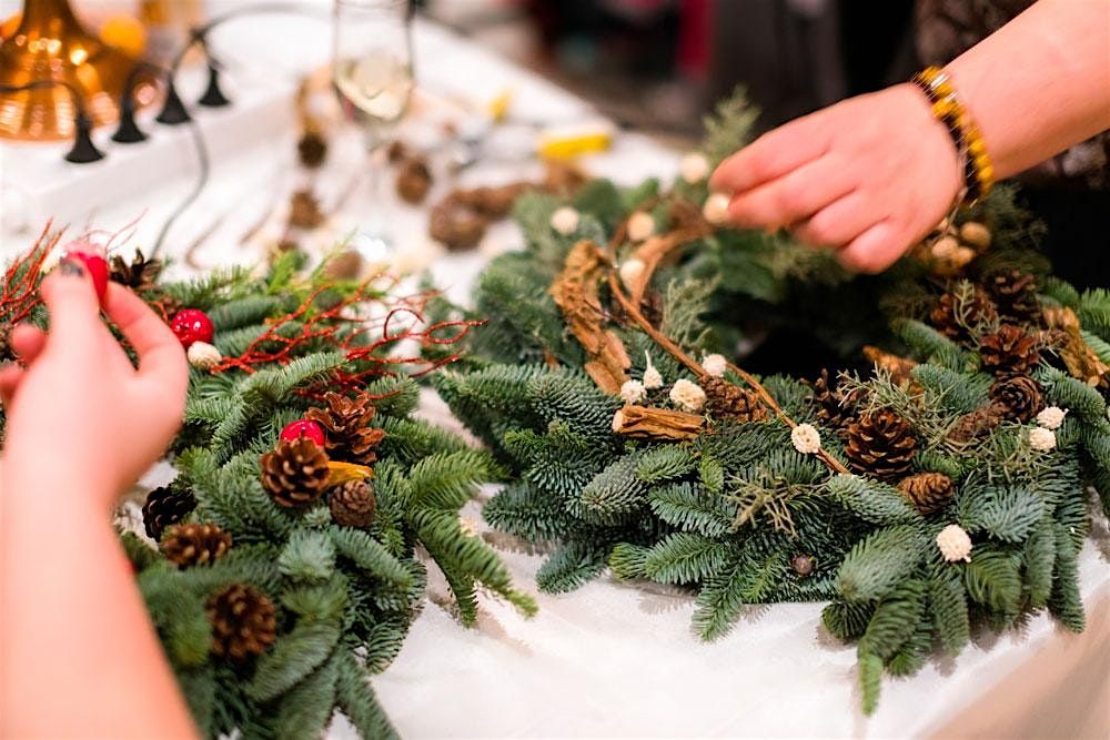 Christmas Wreath Making Workshop at Blaise Plant Nursery