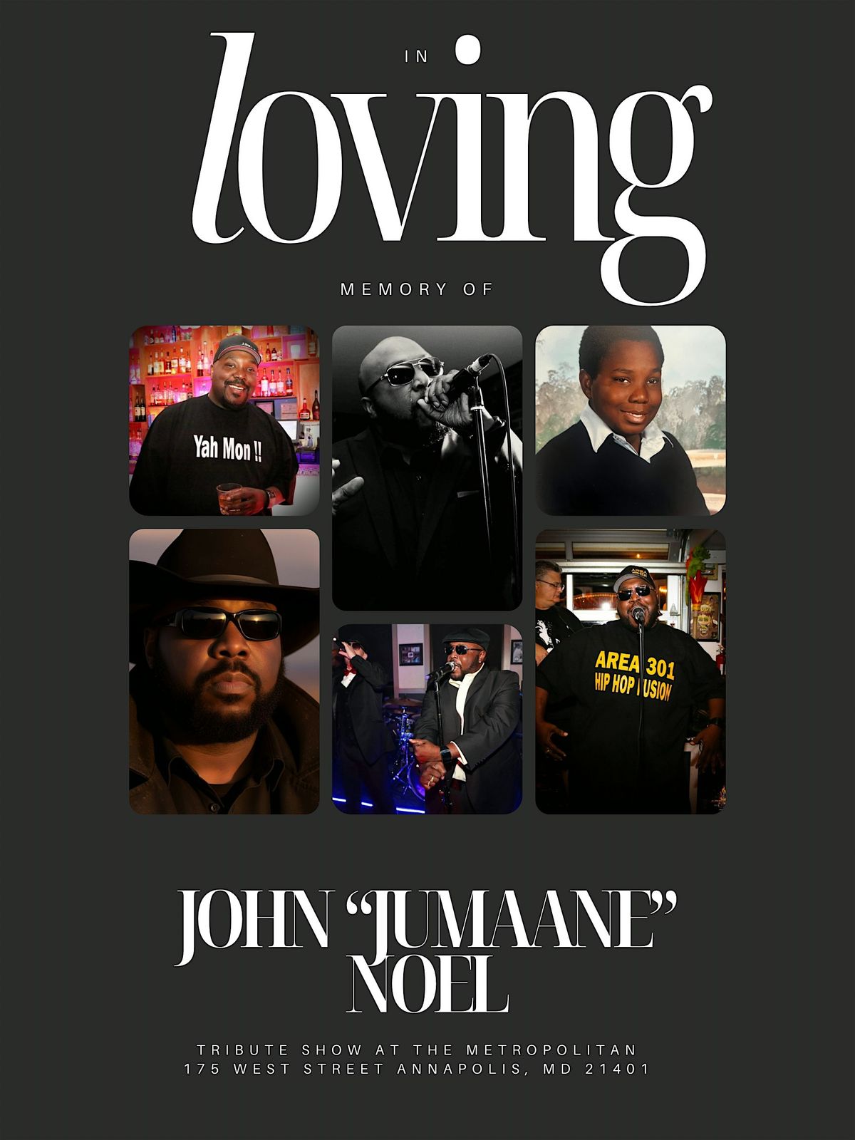 Tribute Show for John \u201cJumaane\u201d Noel