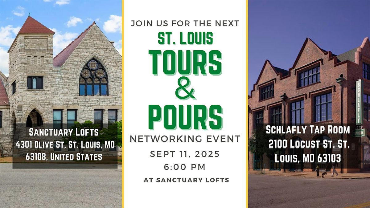 Tours & Pours STL - Sanctuary Lofts Featuring Tim Knoepp!