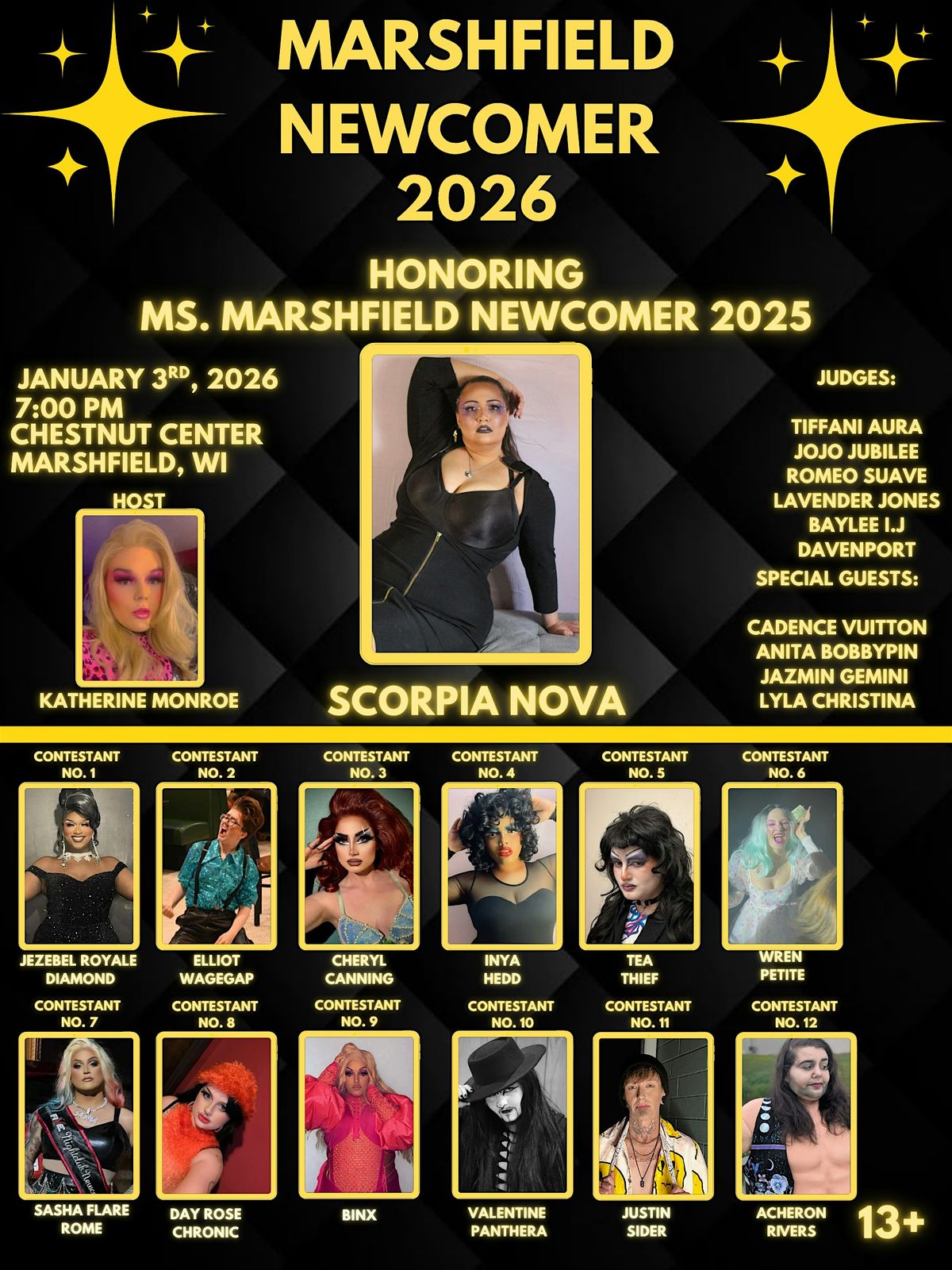 Marshfield Newcomer Competition - Drag Show