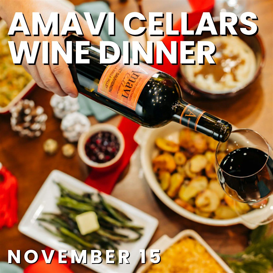 Amavi Cellars Wine Dinner