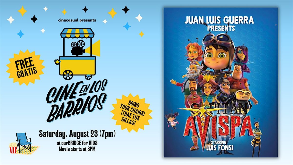 Cine en los Barrios: Capit\u00e1n Avispa