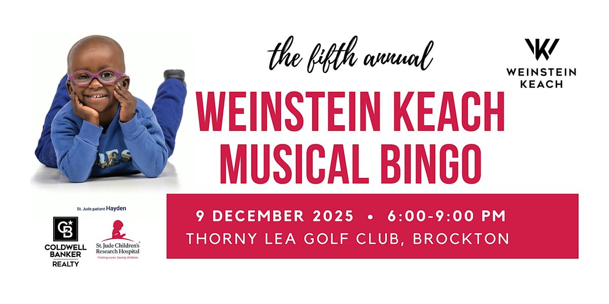The Fifth Annual Weinstein Keach Musical Bingo