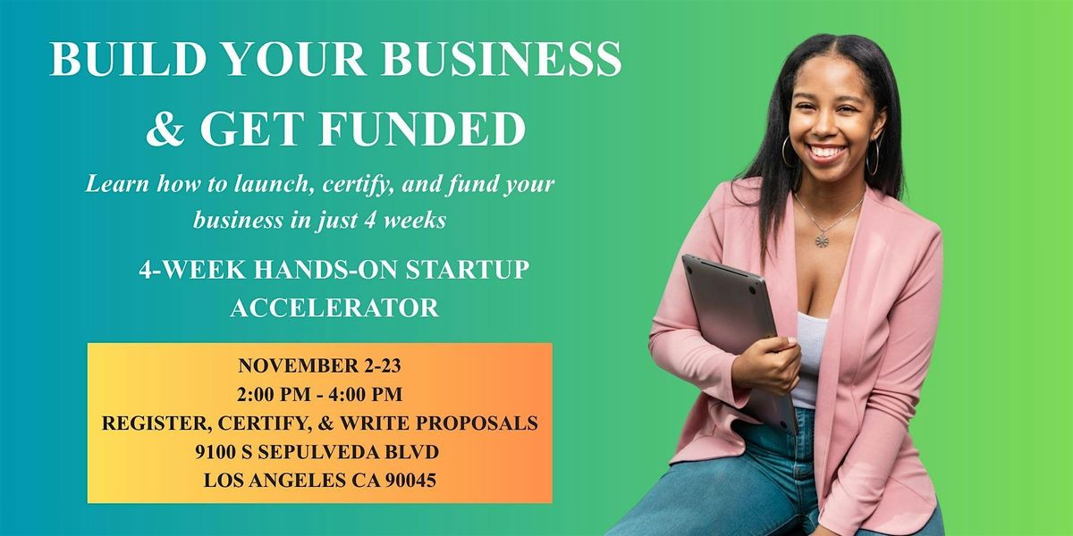 Stop Dreaming \u2014 Start Building: Your Business, Funded in 30 Days