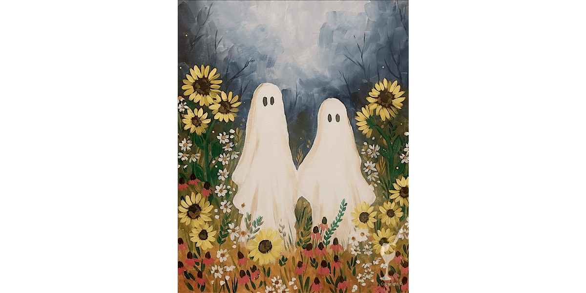 Ghosts in Love - Paint and Sip in Denver | Classpop!\u2122