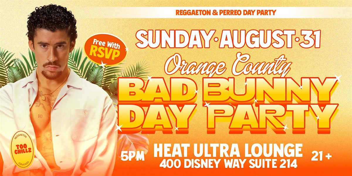 REGGAETON & HIP-HOP DAY PARTY @ HEAT ULTRA LOUNGE OC