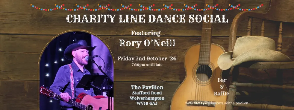 The Pavilion \u2013 Charity Line Dance Social Featuring Rory O'Neill