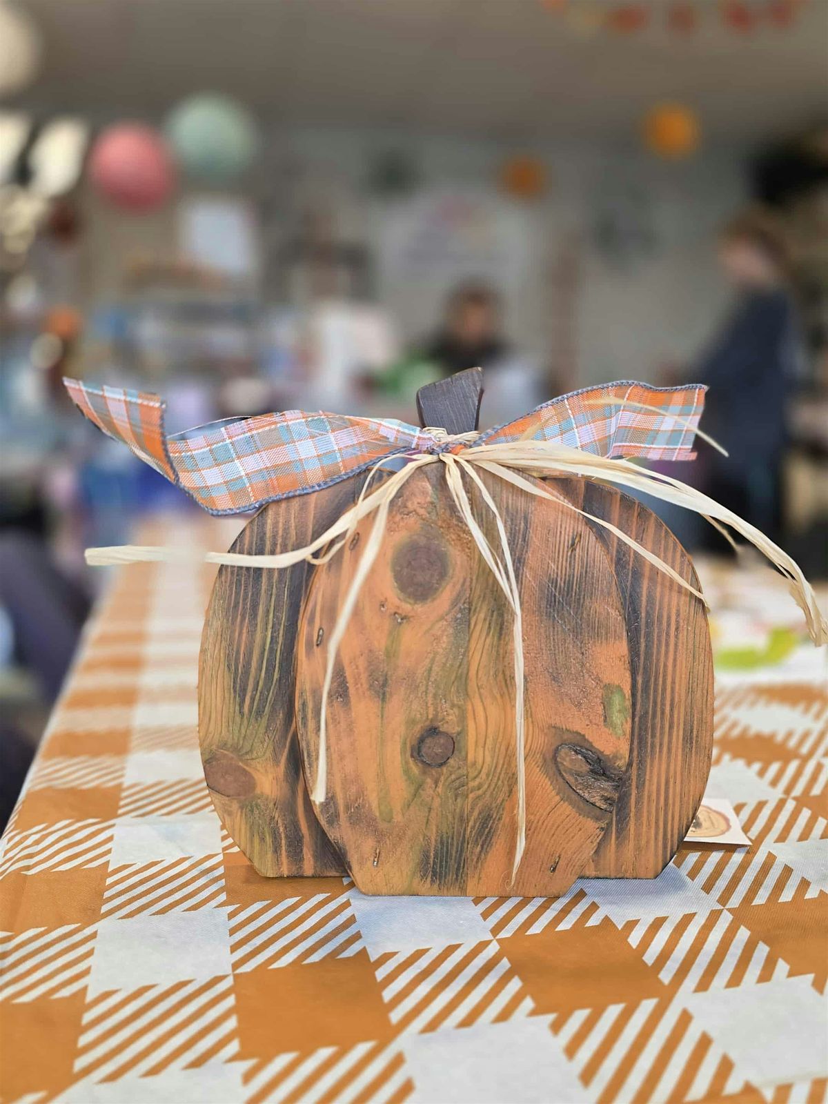 Rustic 3-Piece Wooden Pumpkin Workshop