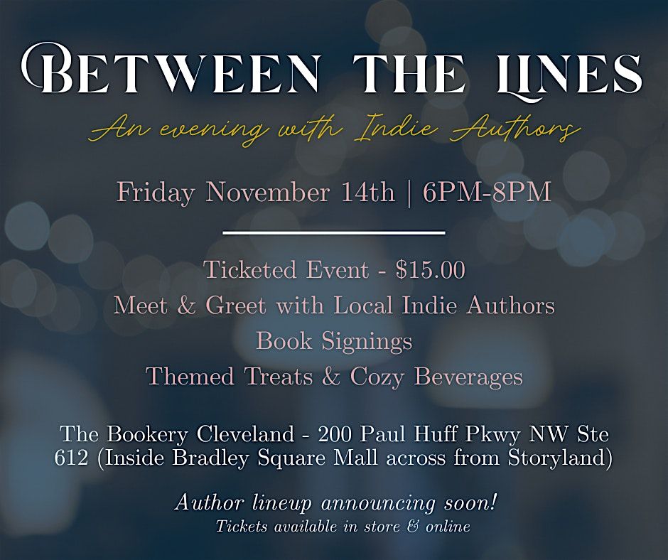 Between the Lines: An Evening with Indie Authors