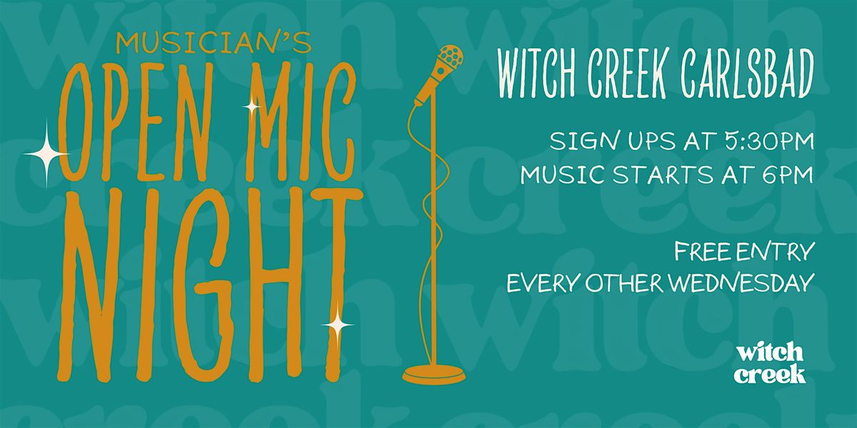 Musician's Open Mic Night