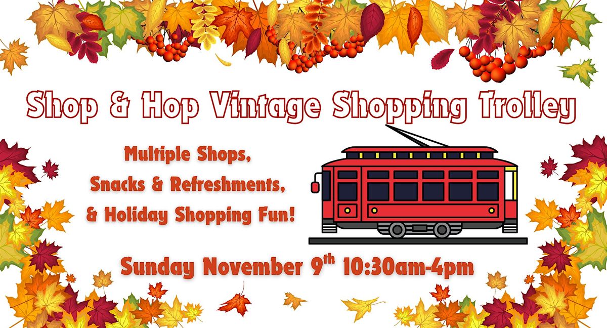 Shop and Hop Vintage Shopping Trolley