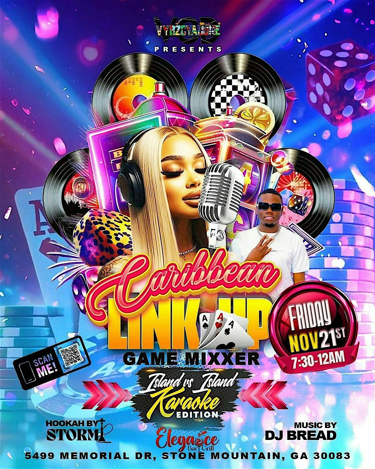 Caribbean Link Up Game Mixxer Island Vs Island Karaoke Edition