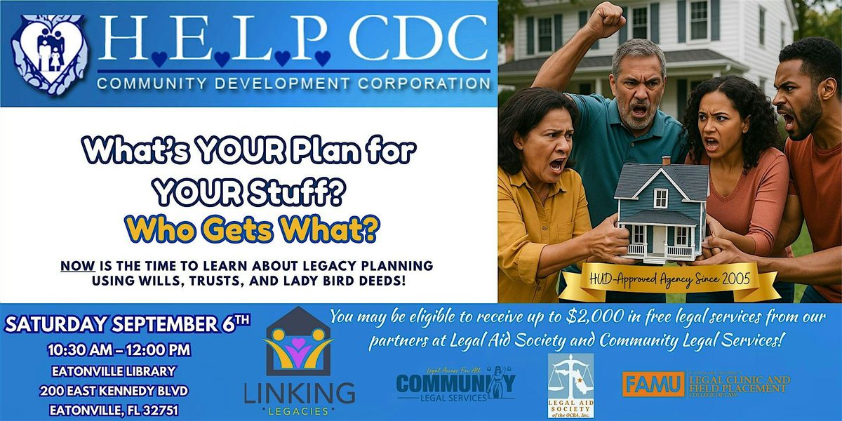Heirs' Property & Estate Planning Information Session