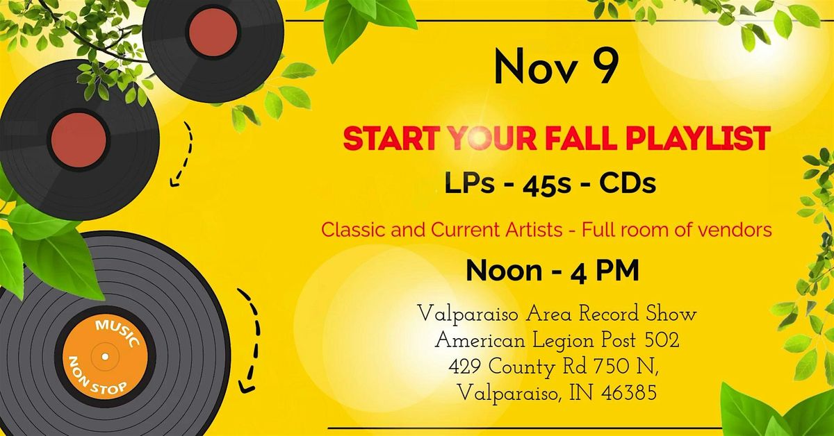 Valparaiso Area Record Show