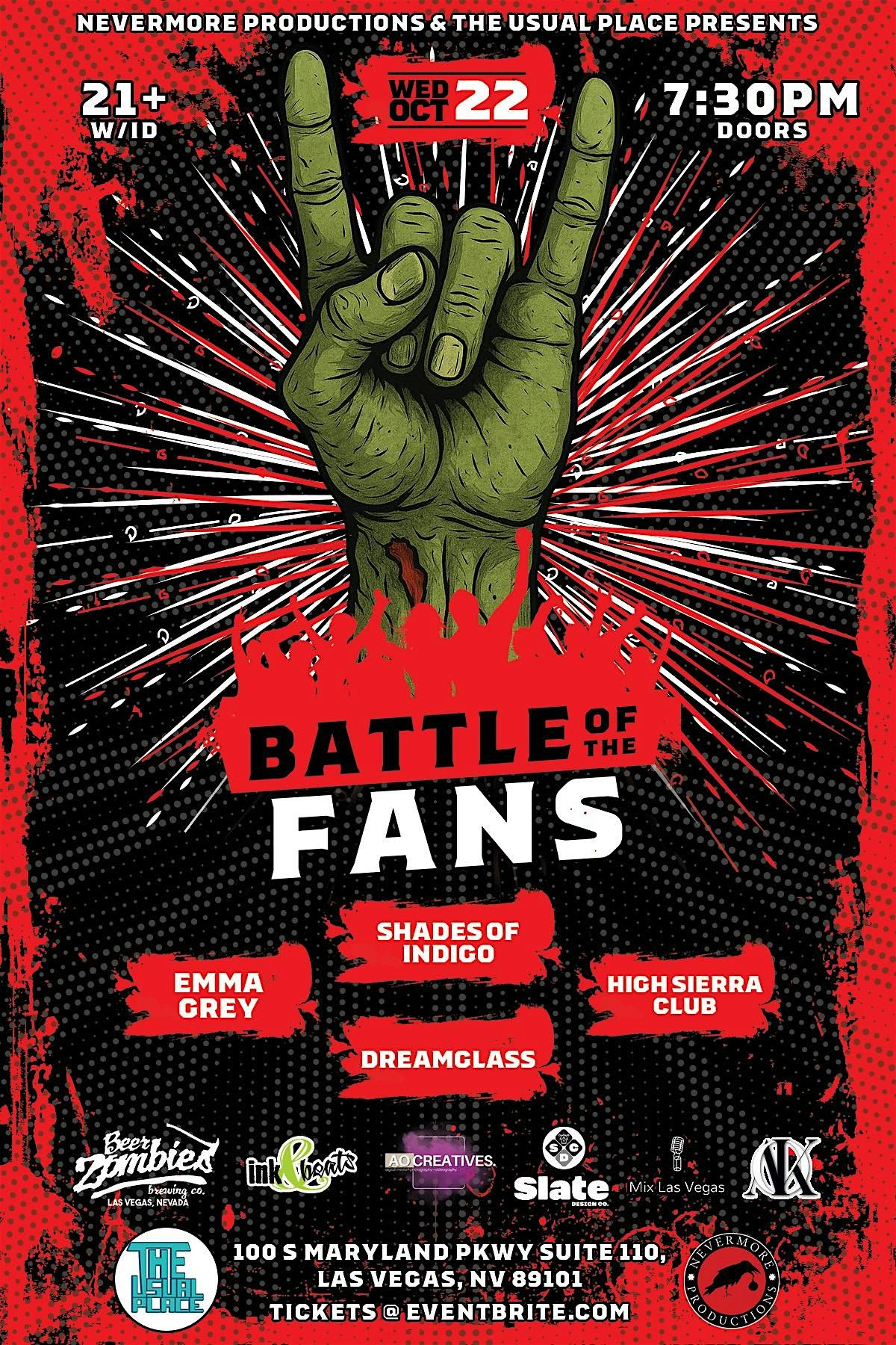 Battle of The Fans ROUND 4 at The Usual Place