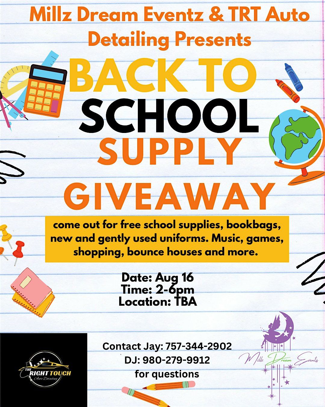 Back-to-School Bash: Giving Back with Love!