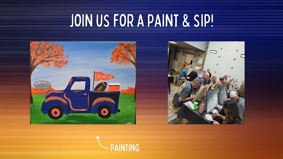 Paint & Sip - Bronco Truck at Knuckle Puck Brewing!