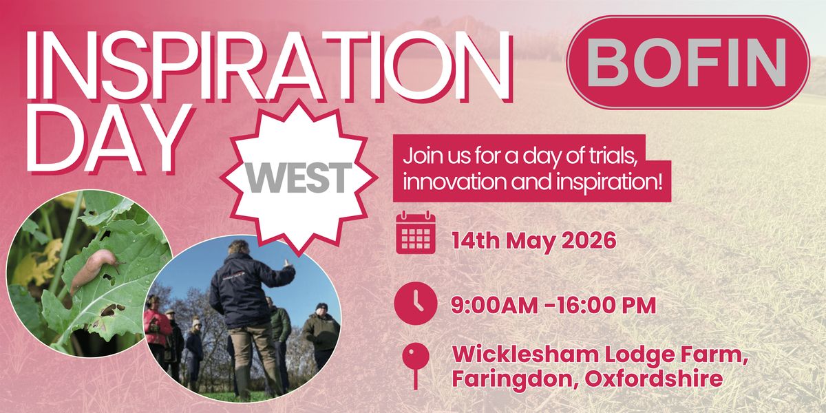 BOFIN Inspiration Day - West