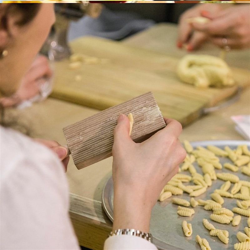 In-Person Class: Hand Rolled Cavatelli Pasta with Fresh Spinach-Pecan