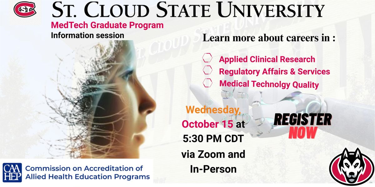 MedTech Graduate Programs Information Session