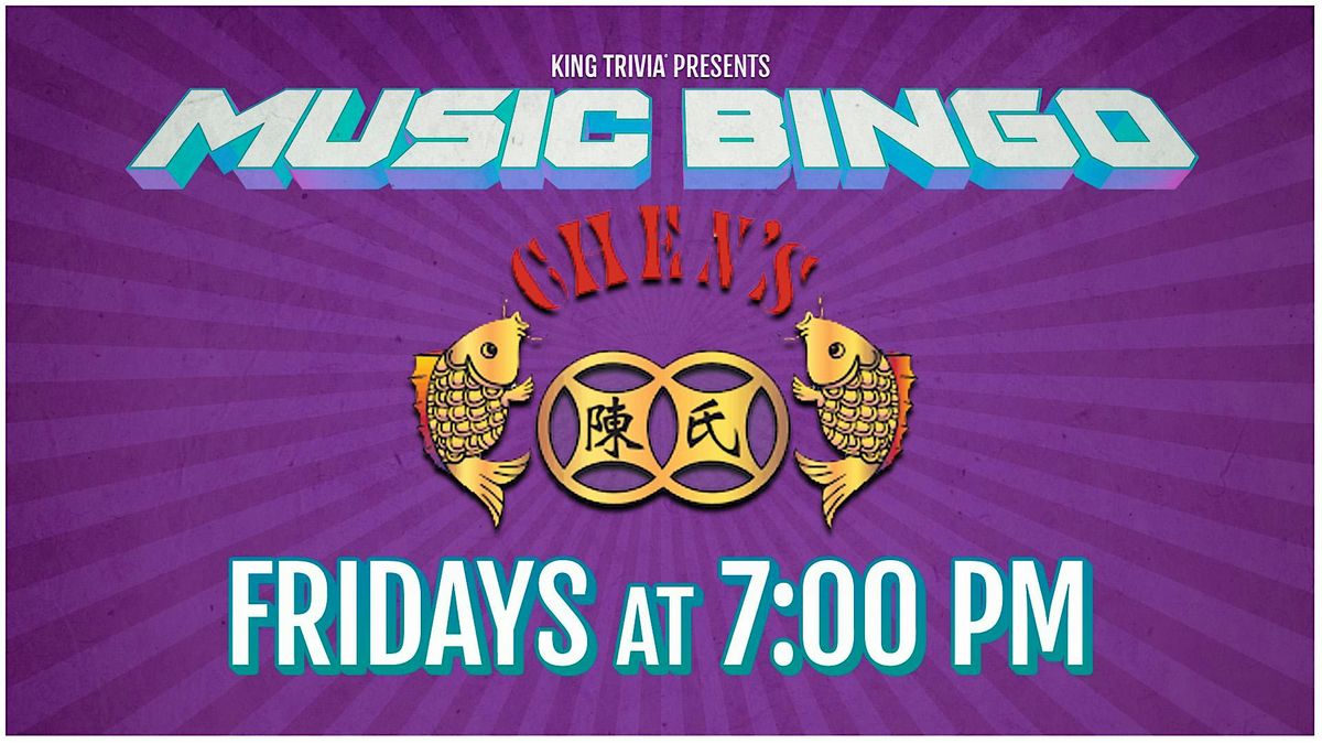 Music Bingo Night at Chen's Restaurant