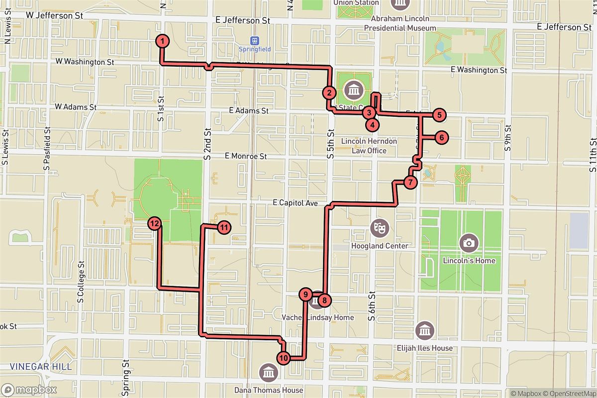 Springfield Audio Tour: Lawmakers, Lincolns, and Legendary Landmarks