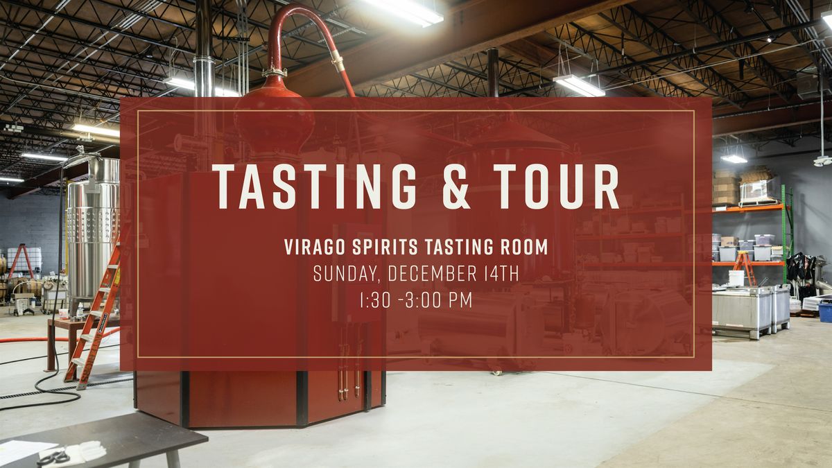 Tasting & Tour!   Guided tour of our production space & sample 6 products