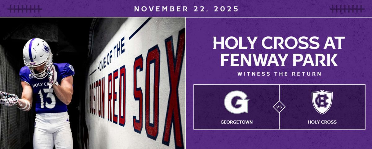 Holy Cross Crusaders vs. Georgetown Hoyas