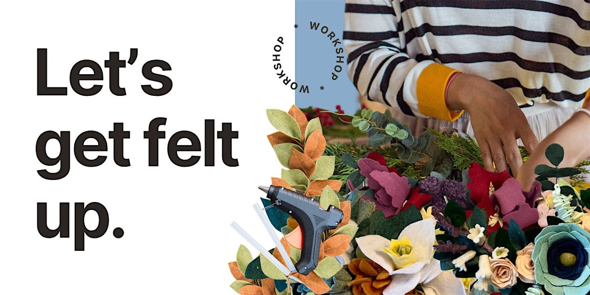 Holiday Felt Wreath Making Workshop