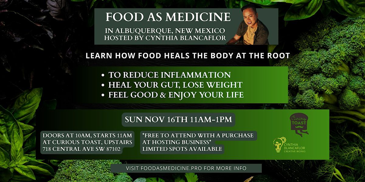 Food as Medicine: Become Your Own Healer in New Mexico