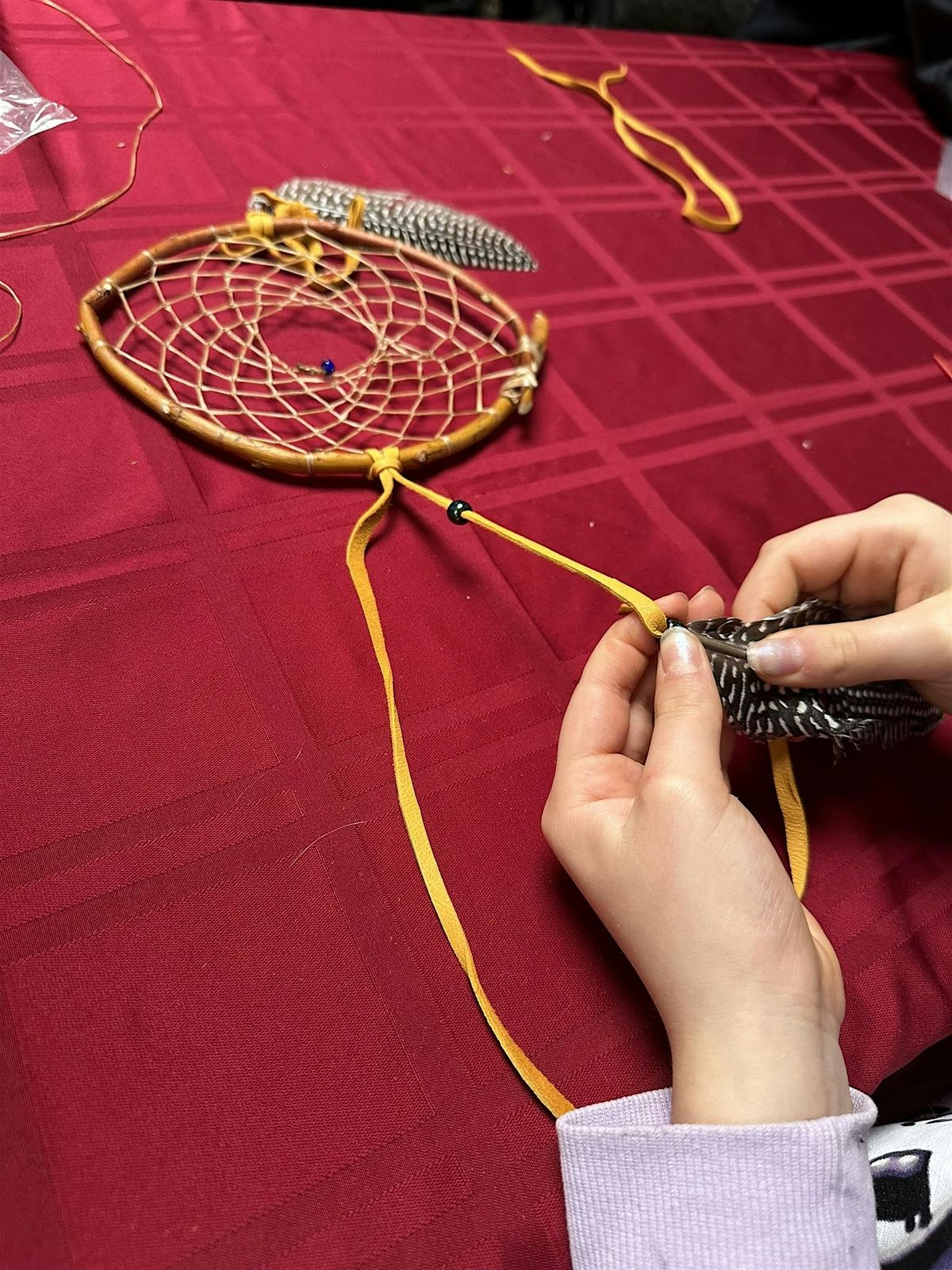 Winter Solstice Series: Weaving Dreamcatchers