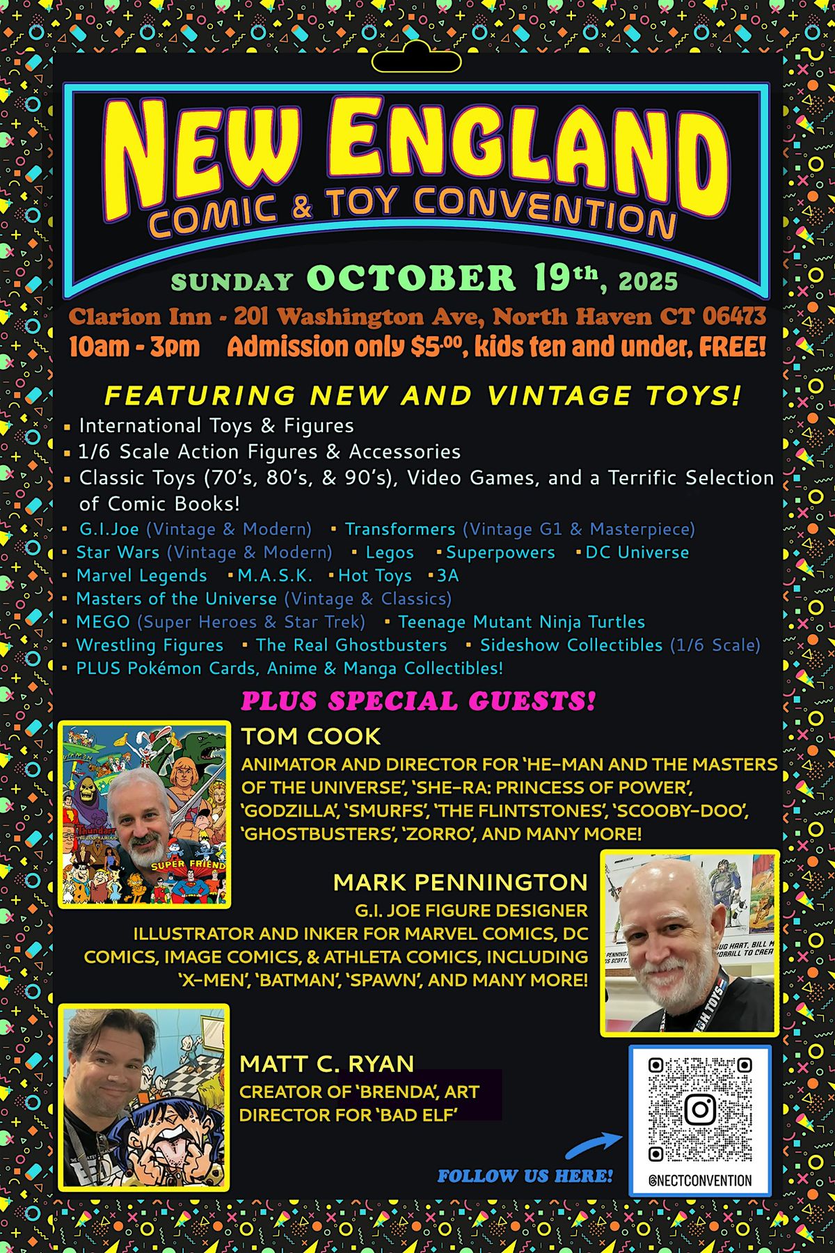 New England Comic & Toy Convention!