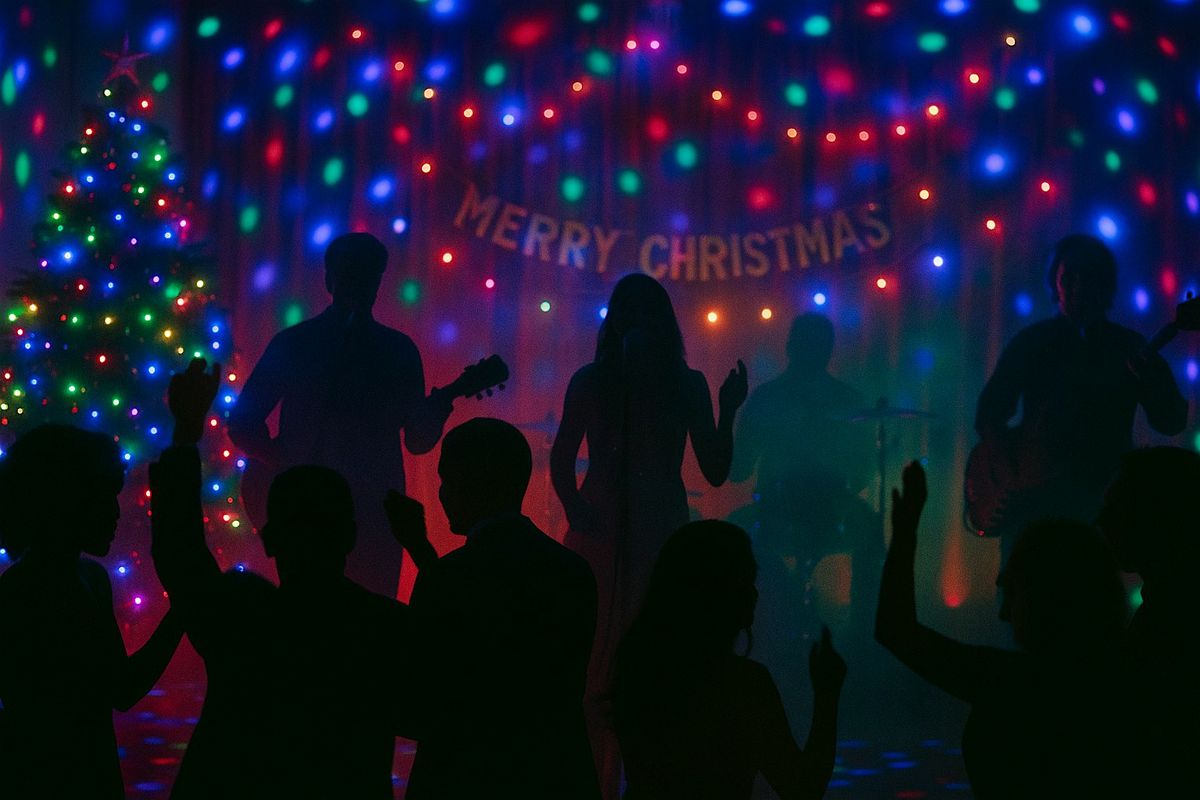 Christmas Party: 3-Course Meal & Live Band