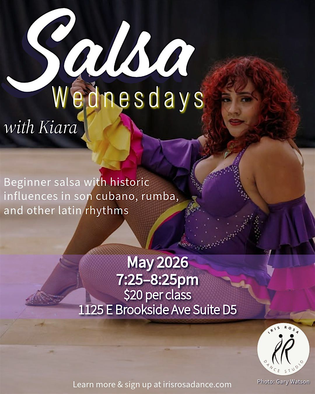 Salsa Wednesdays with Kiara!