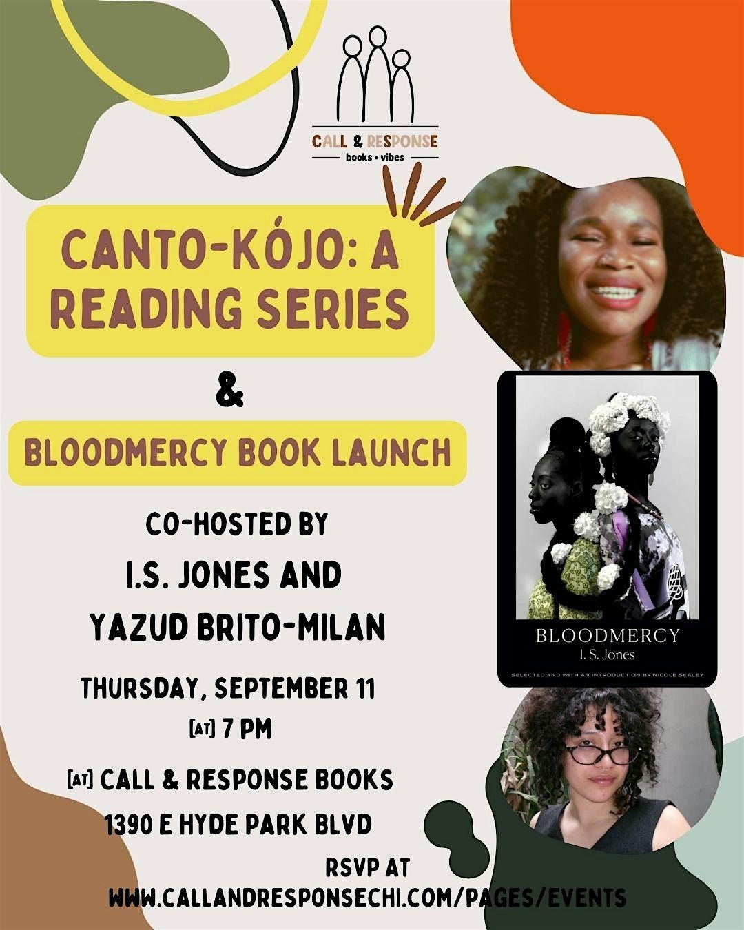 Canto-K\u00f3jo: Reading Series and Bloodmercy Book Launch